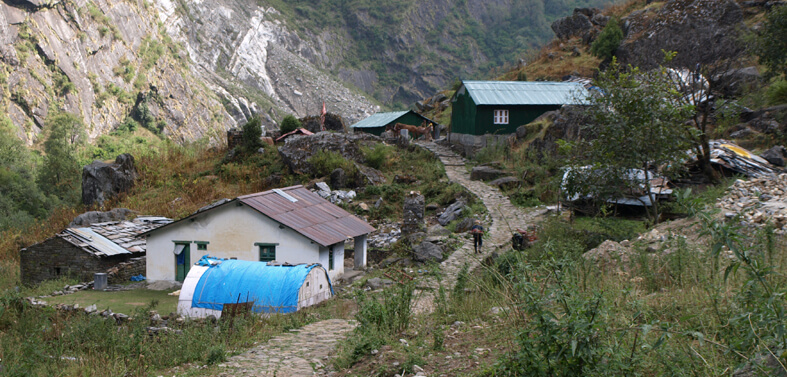 Panchachuli Base Camp Trekking Route
