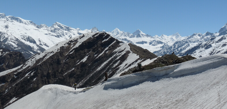 Climbing Peak in Himachal