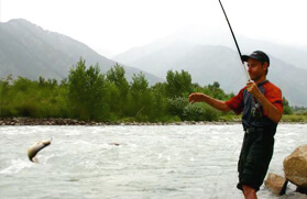 Angling in Kashmir