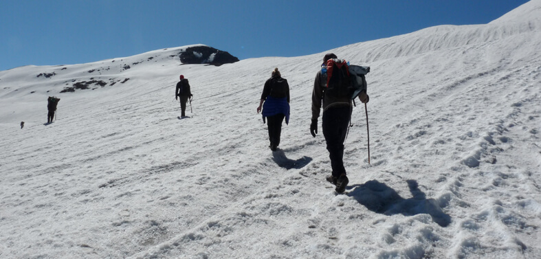 Friendship Peak Trek Route