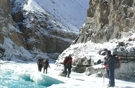 Frozen River Trek