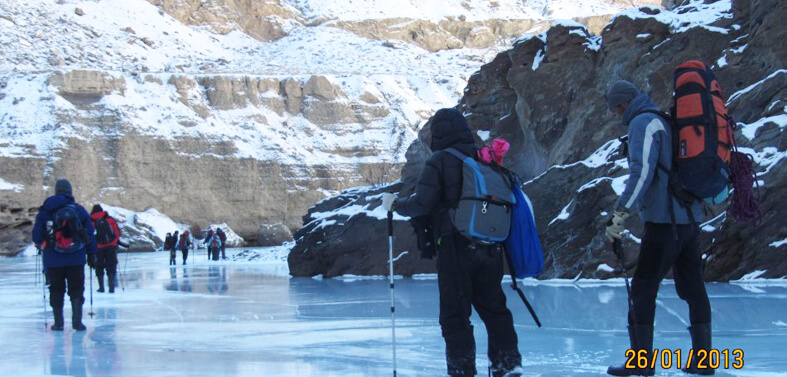 Frozen River Trekking Tour