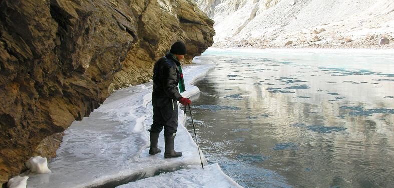 Frozen River Trekking