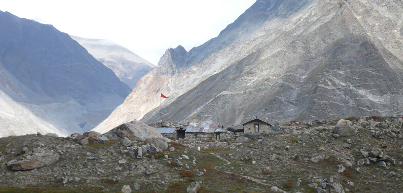 Sources of Ganges Trek Route