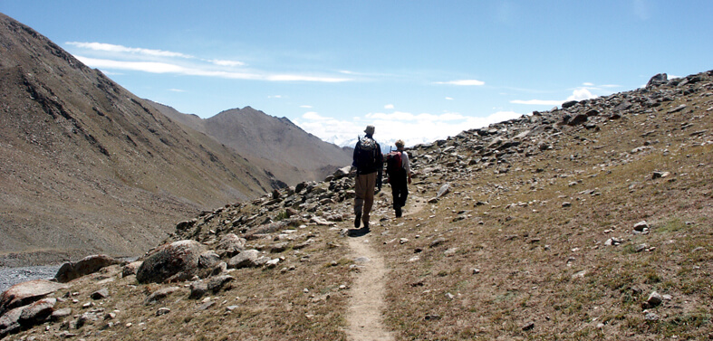 Sham - Indus Valley Trek Route