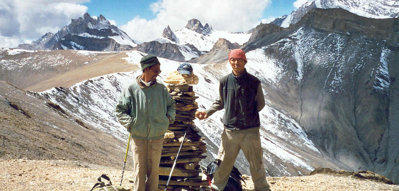 Southern Zanskar Trek Route