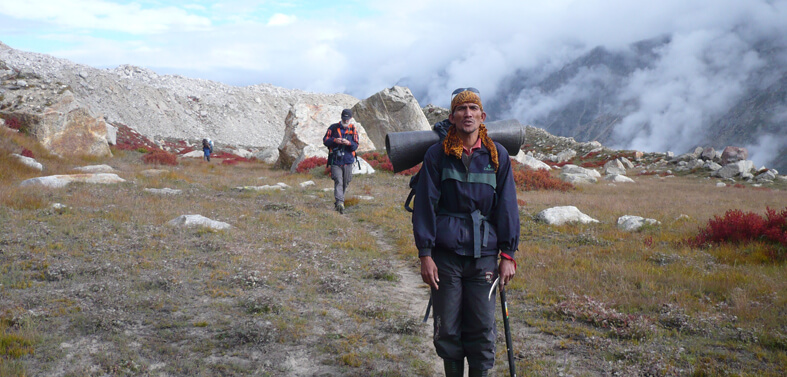 Kalindikhal Pass Trek Route