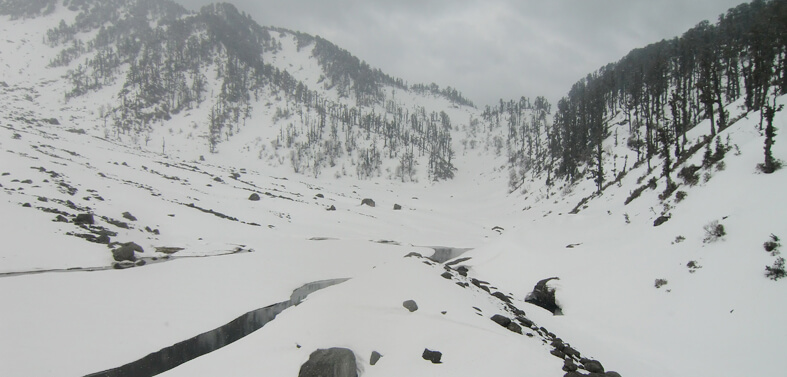 Kareri Lake Trek Route