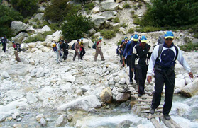 Trekking in Kedarnath