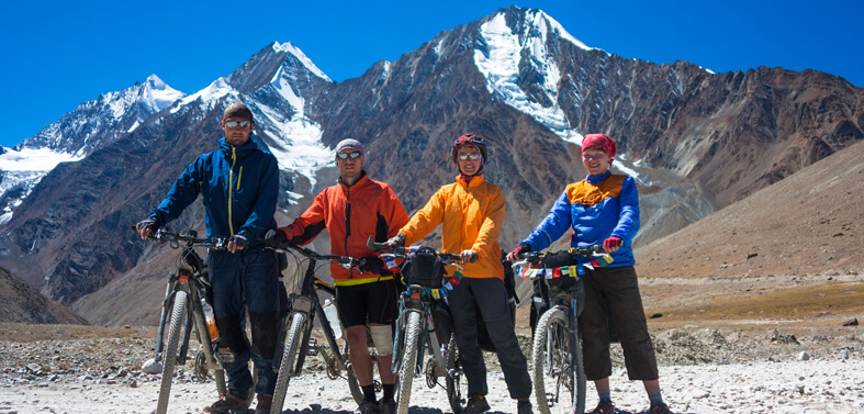 Mountain Biking at Ladakh