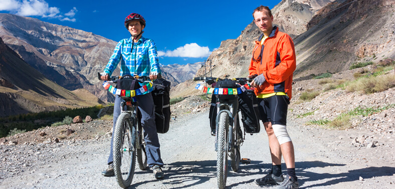 Mountain Biking Holidays Ladakh