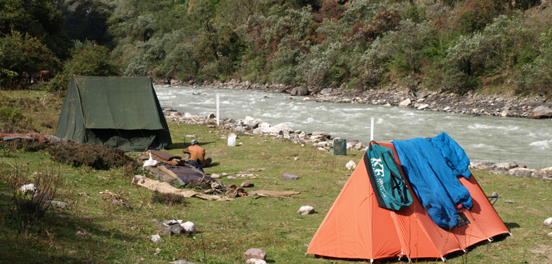 Panchachuli Base Camp Trek Route