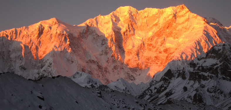 Climbing Peak in Sikkim