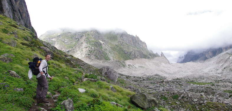 Trek to Satopanth Lake